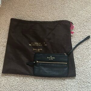 Black Kate Spade Wristlet
